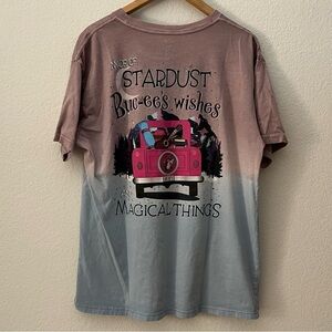 Women’s Buc-ee’s Two-Tone Ombre Pink Truck Graphic T-Shirt